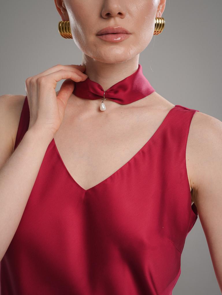 Лента из тенселя Аленький цветочек