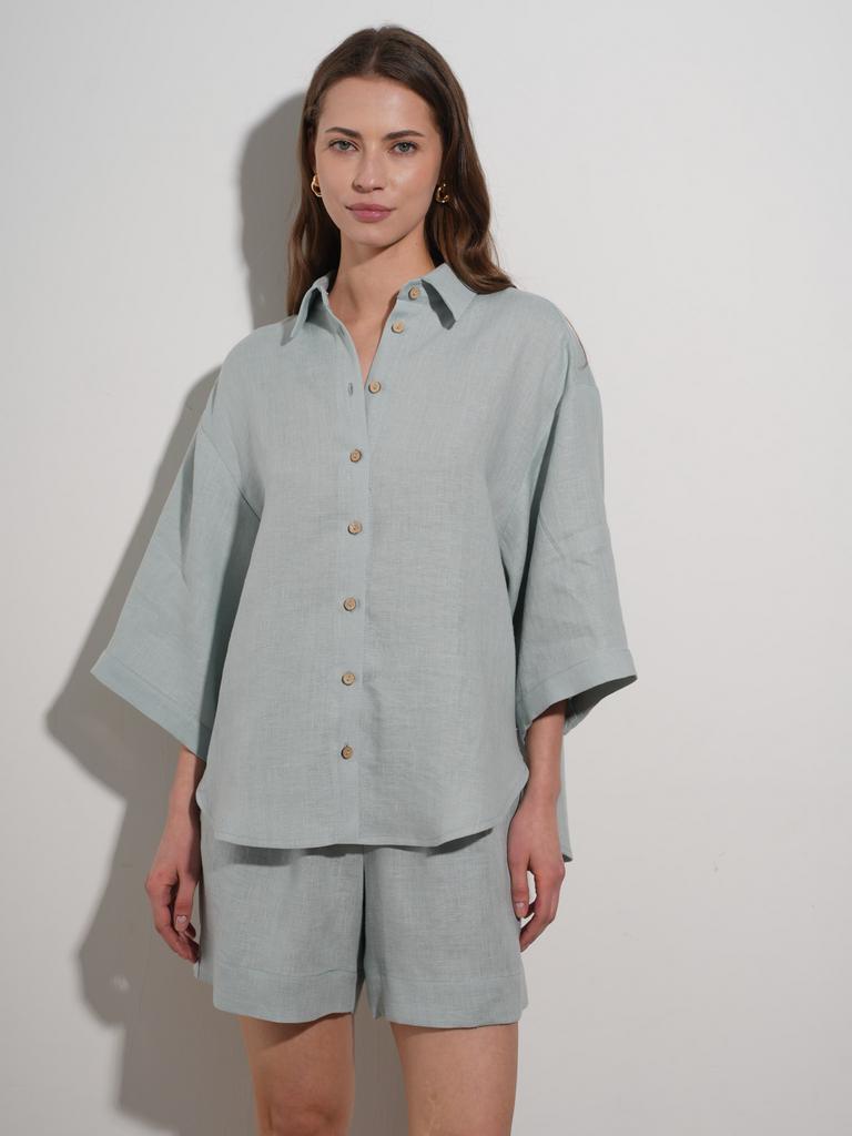 Рубашка льняная Veter Mistral