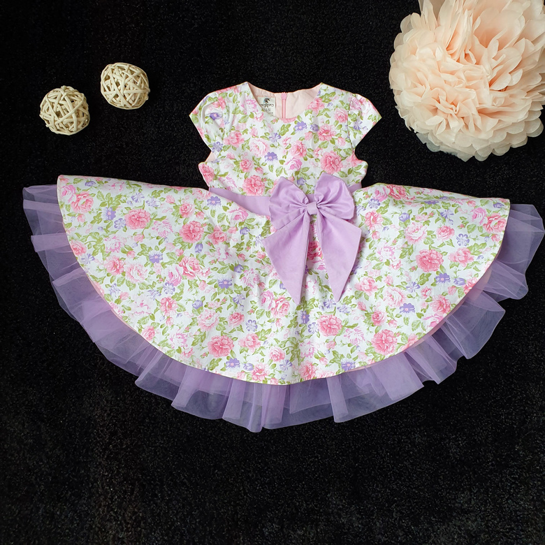 Платье "Flower" Пышные Пионы