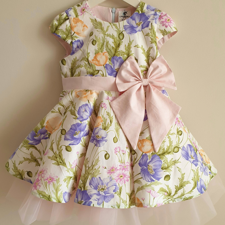 Платье "Flower" Дикие Маки