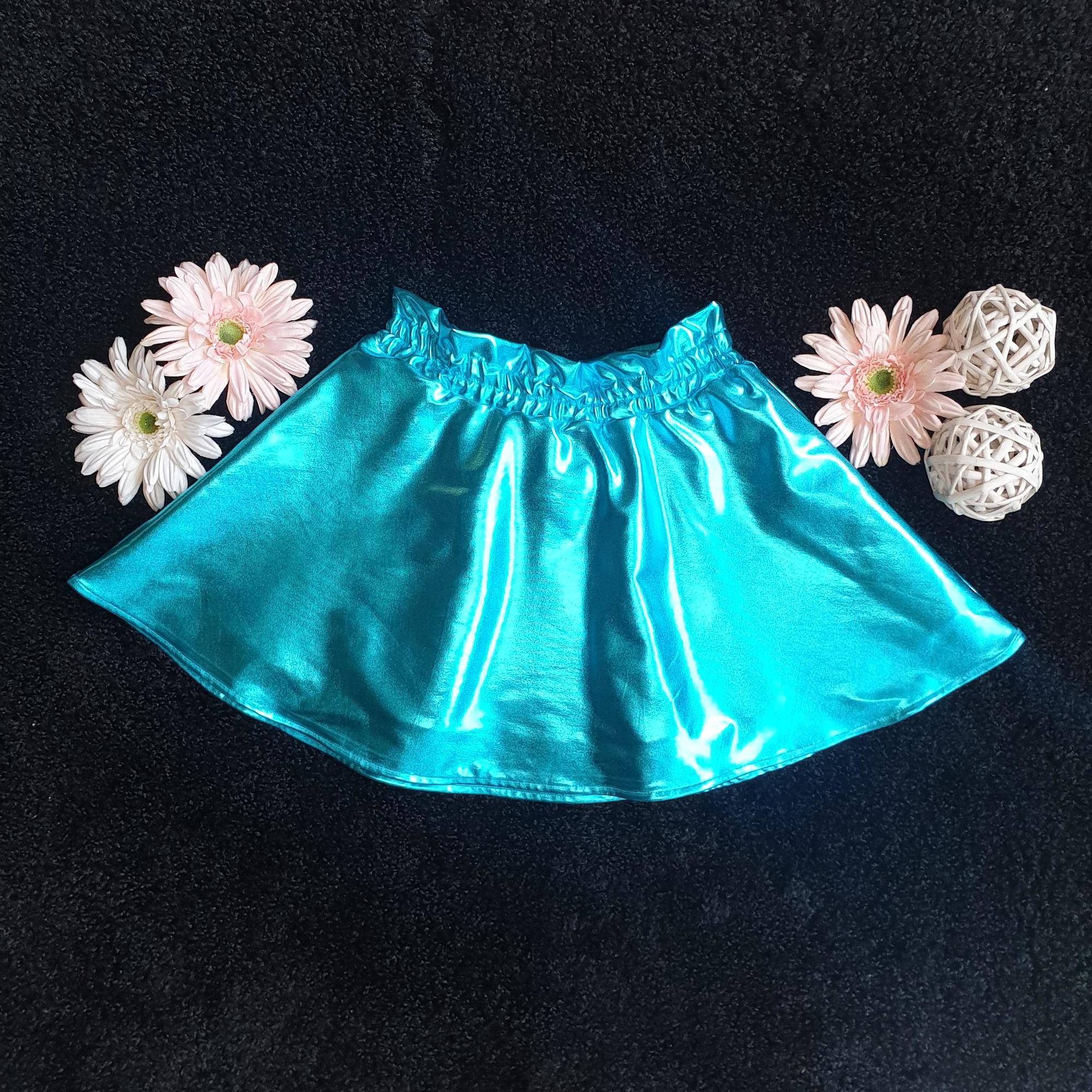 Юбка "Metallic" Blue