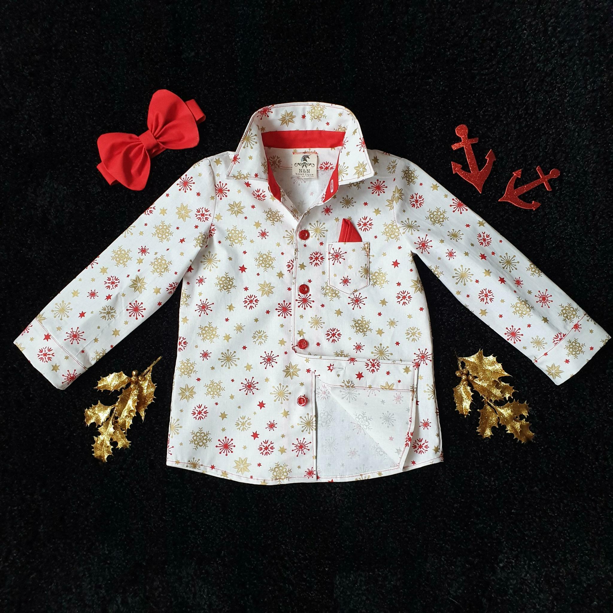 Рубашка "Golden Snowflake"