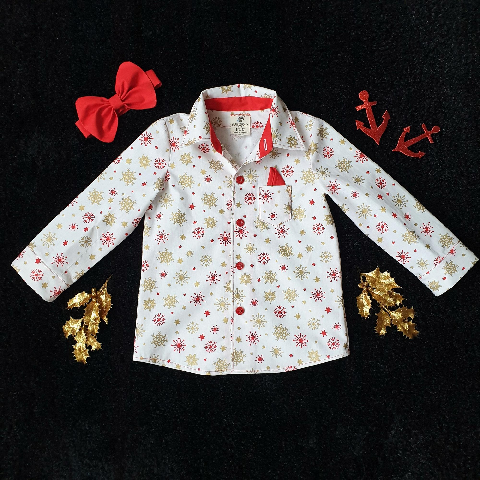 Рубашка "Golden Snowflake"