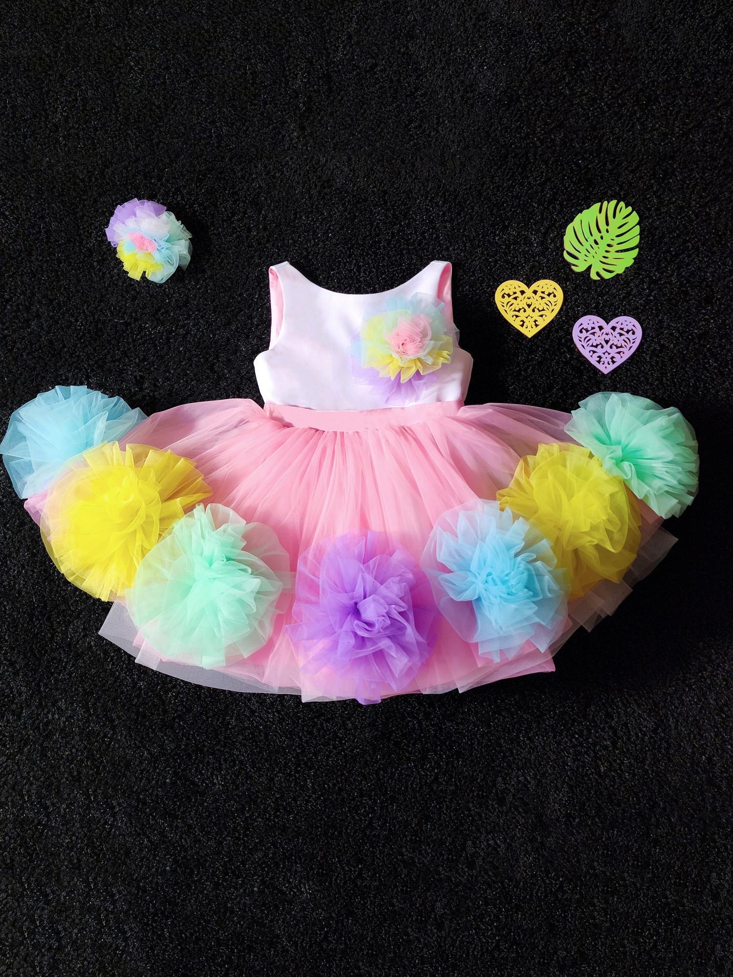 Платье "Snowflake" Multicolor