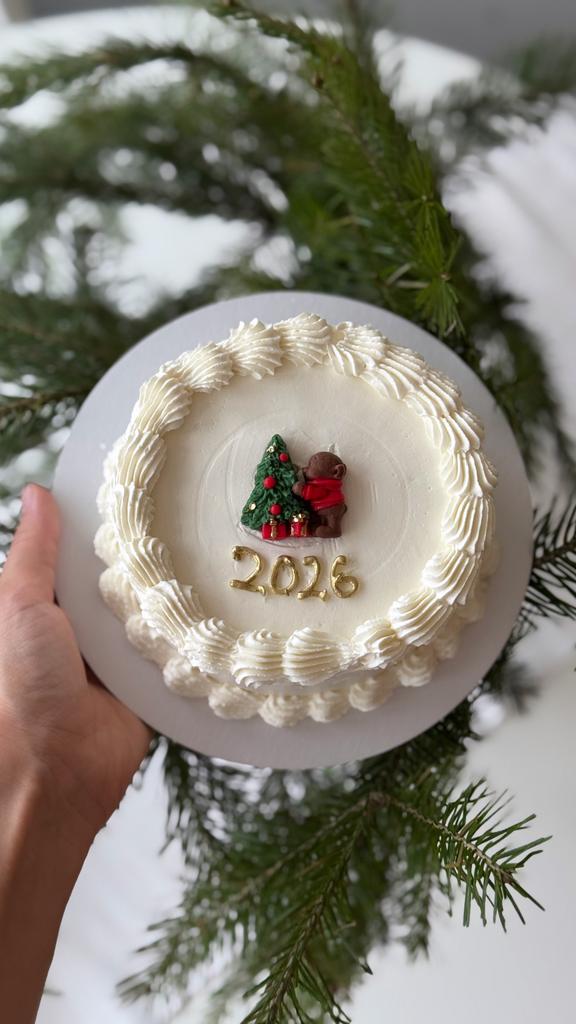 Mini cake 2026 с мишкой