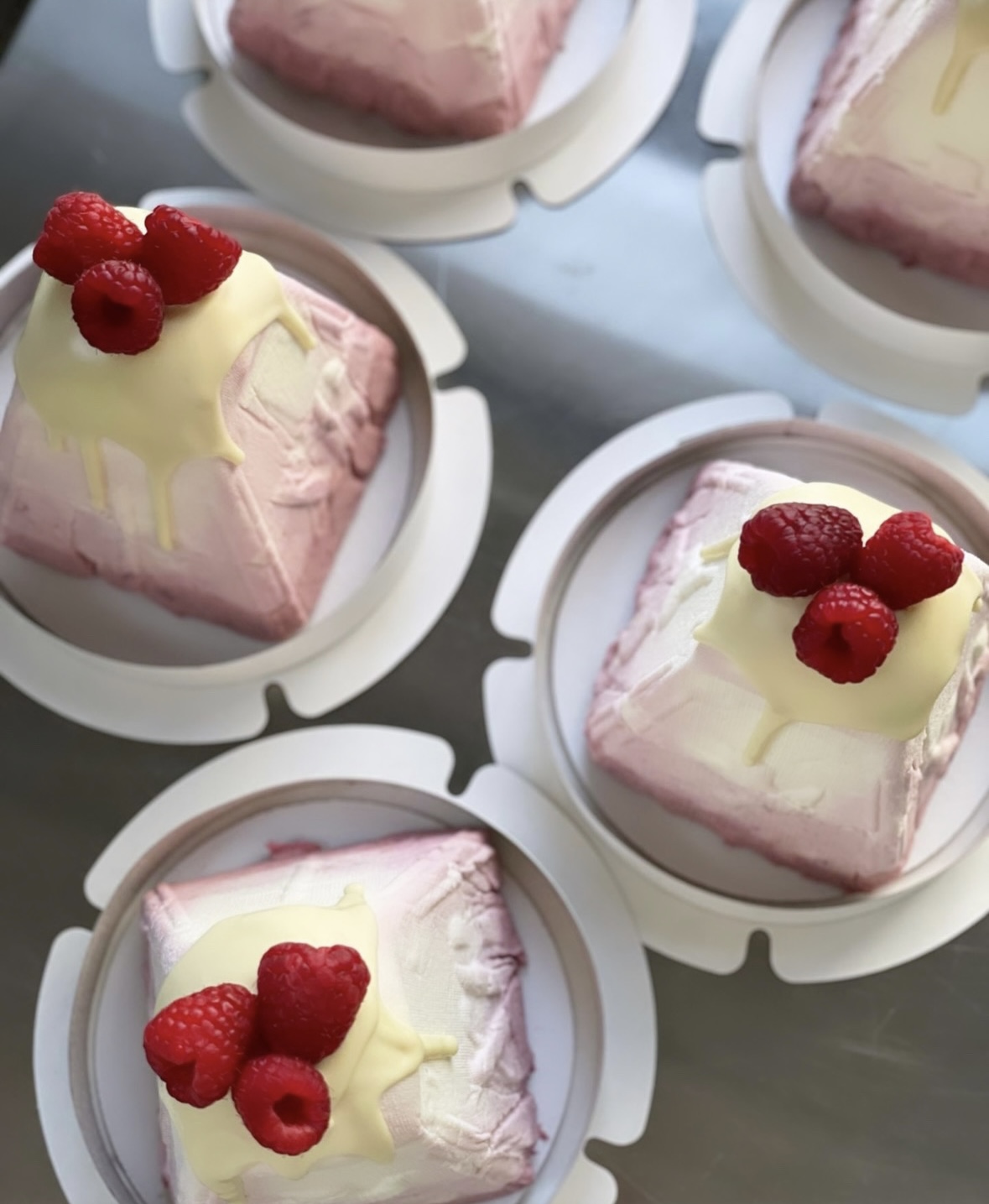 Творожная Пасха с вишней.