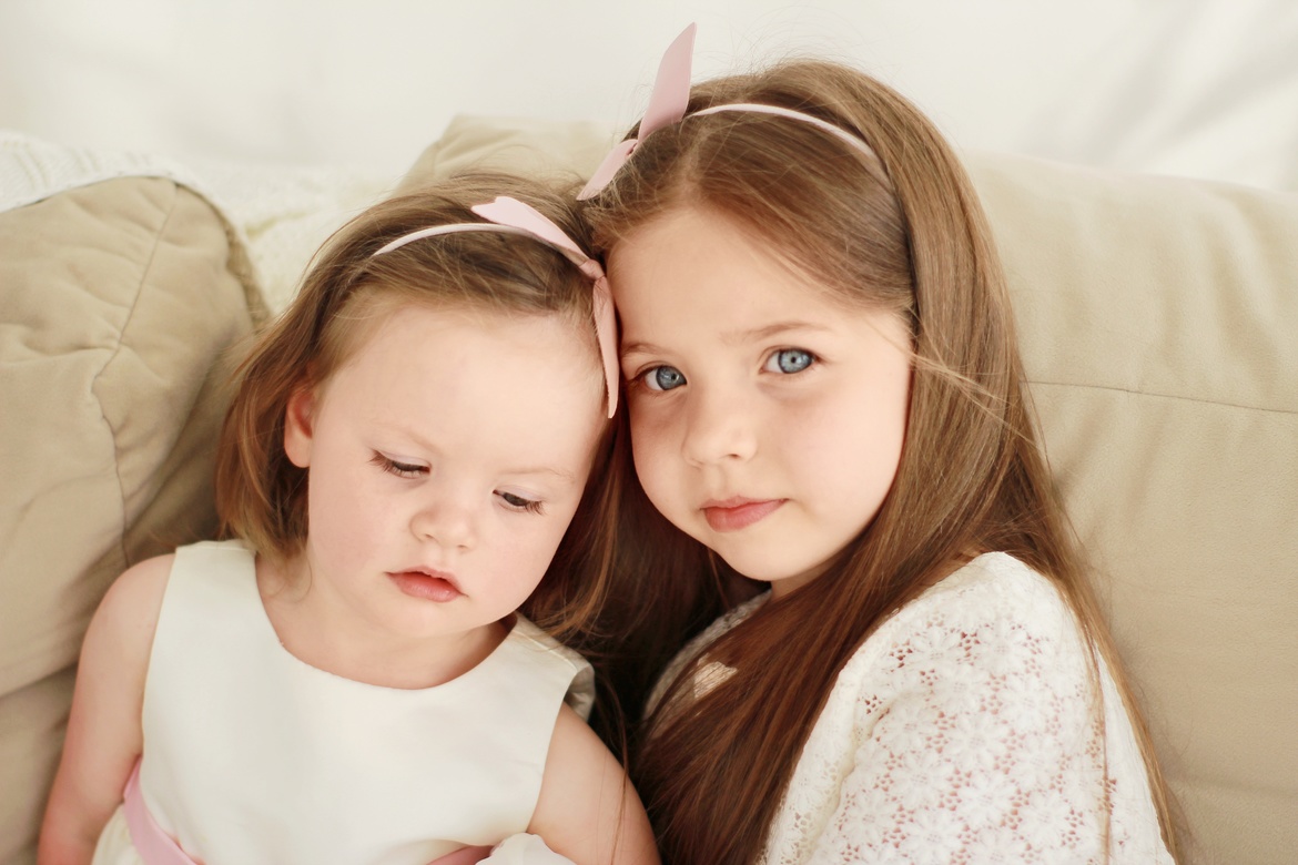 Повязка на голову "Крылья ангела" светло-розовый