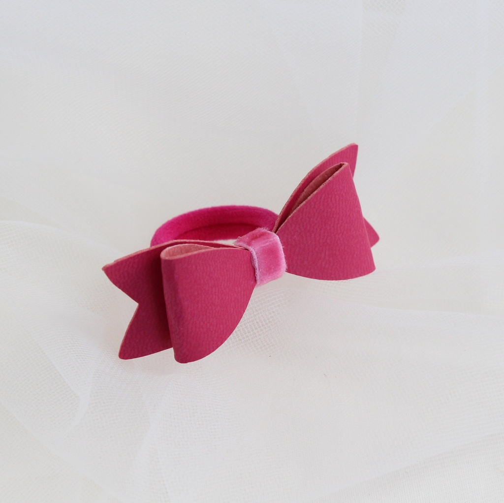 Резинка "Бантик" цвет фуксия