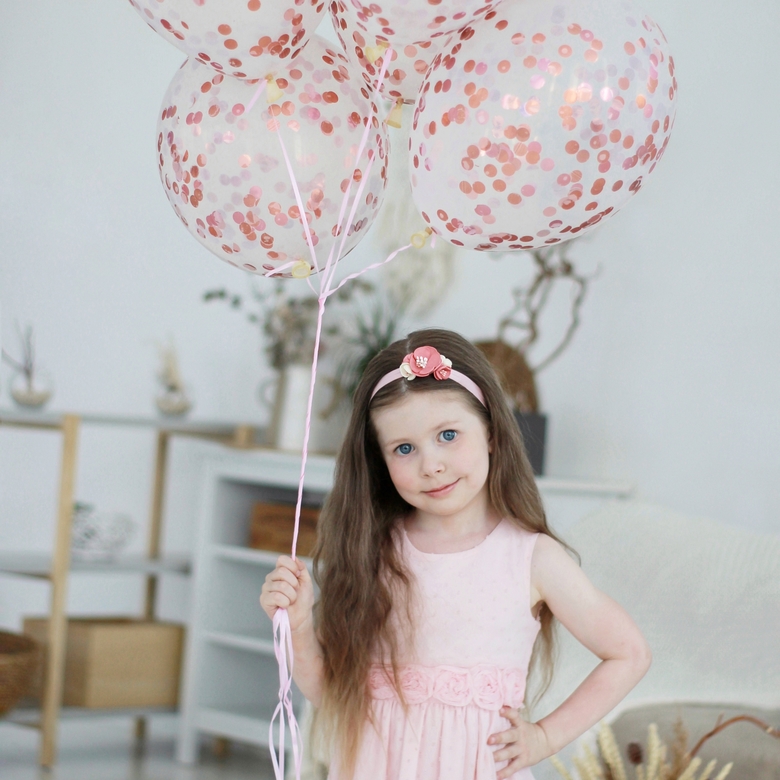 Повязка на голову "Фоамирановые цветы"