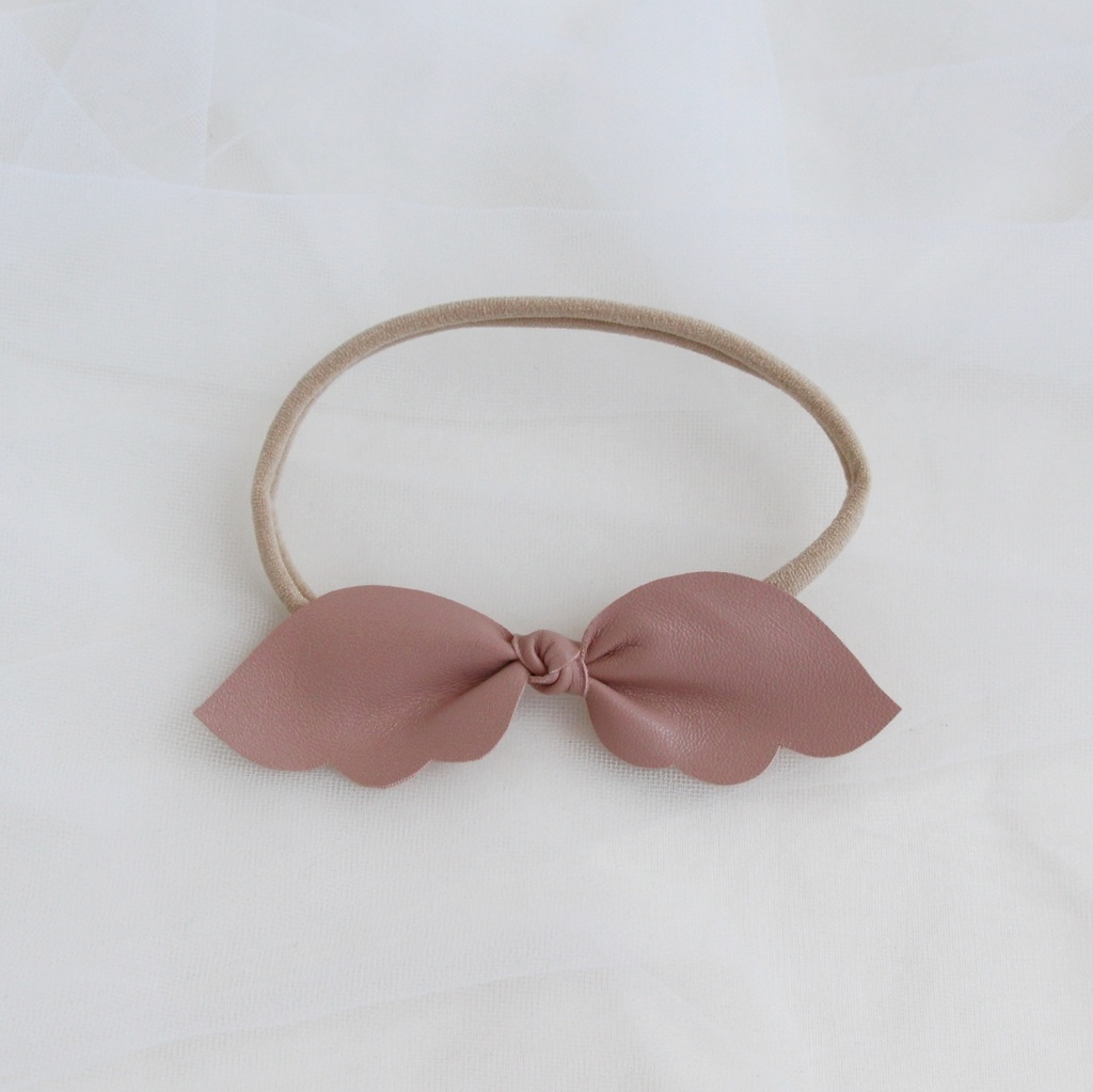 Повязка на голову "Крылья ангела" бежевый