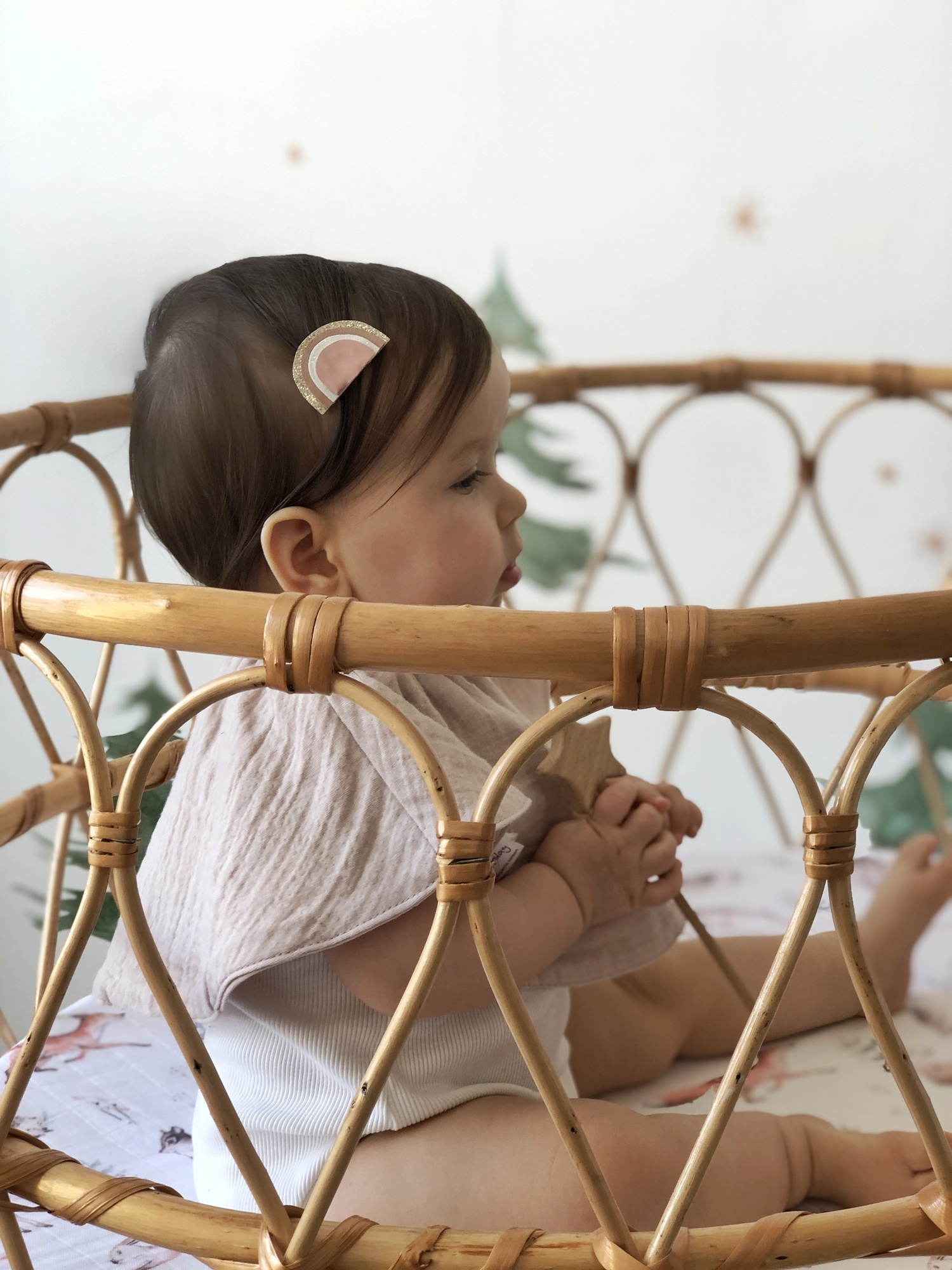 Заколка-зажим "Радуга"