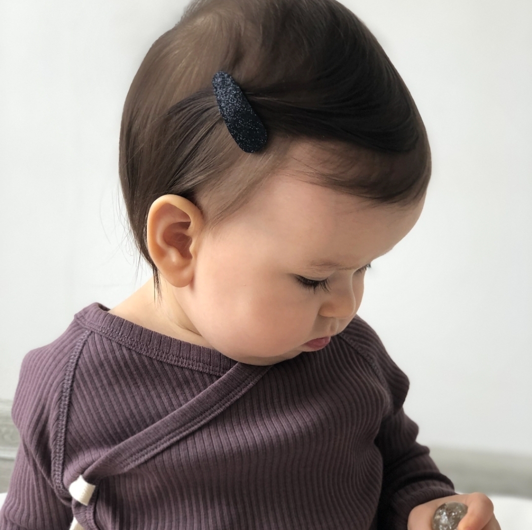 Заколка клик-клак "Блестящая" в ассортименте