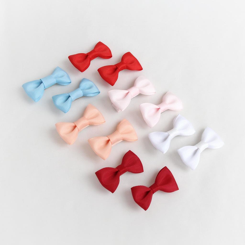 Заколка-зажим "Репсовый бантик" в ассортименте