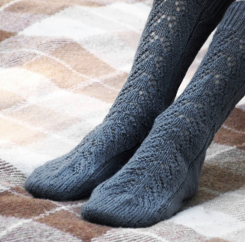 Женские высокие носочки spikelets_socks ДЛЯ ОПЫТНЫХ