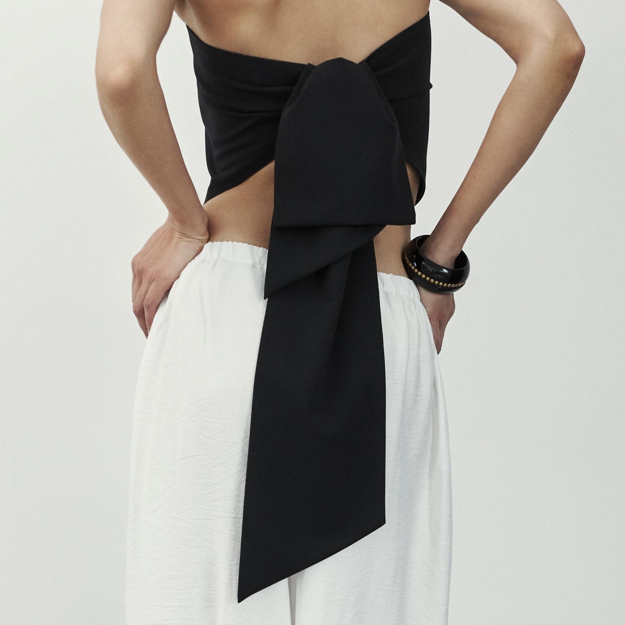 Топ-косынка с бантом 'Lana'