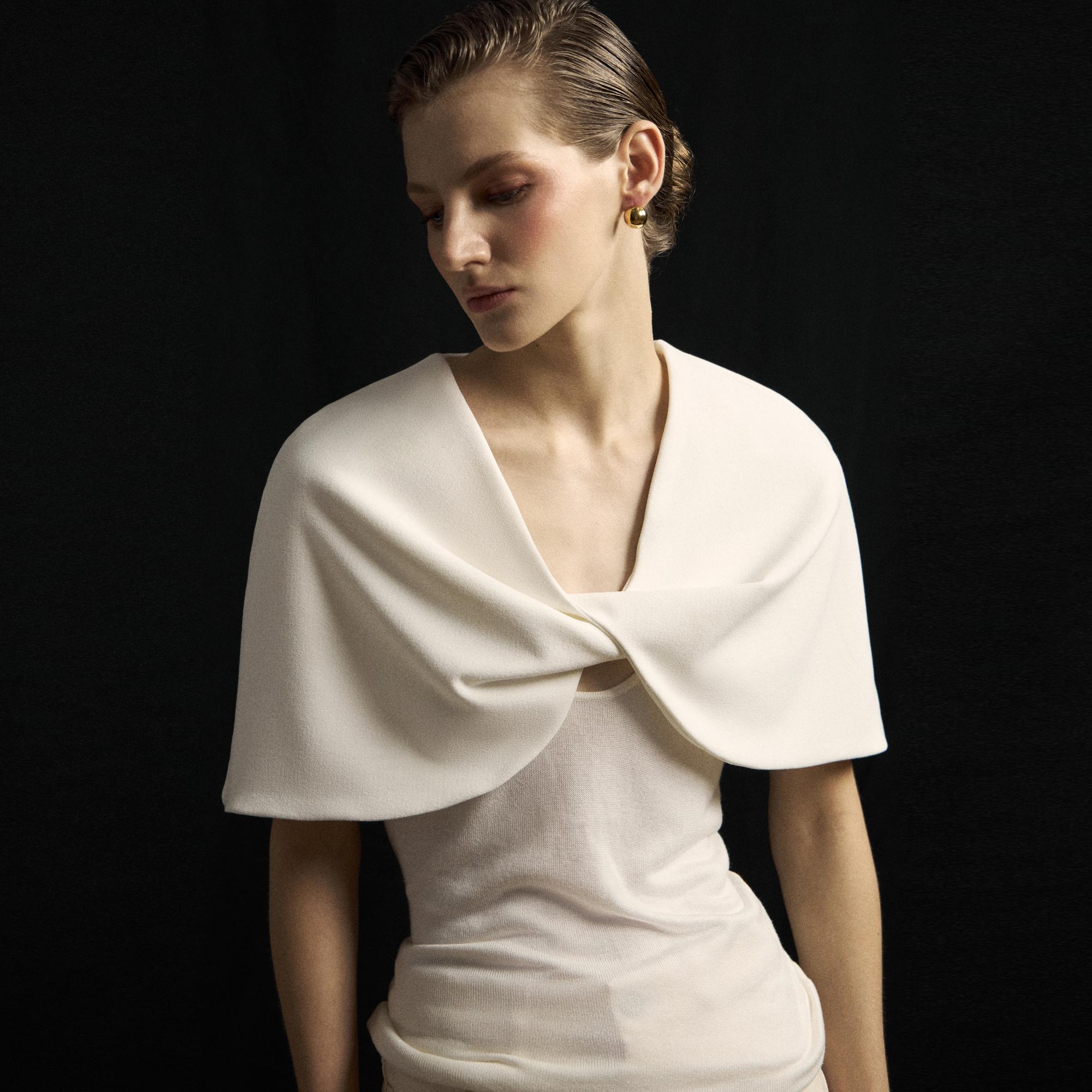 Болеро с драпировкой 'Petite'