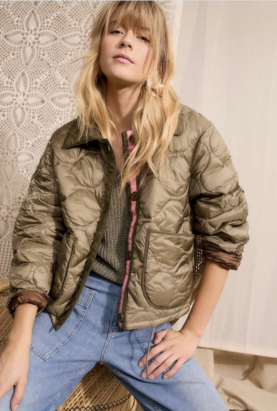 Куртка хаки двусторонняя