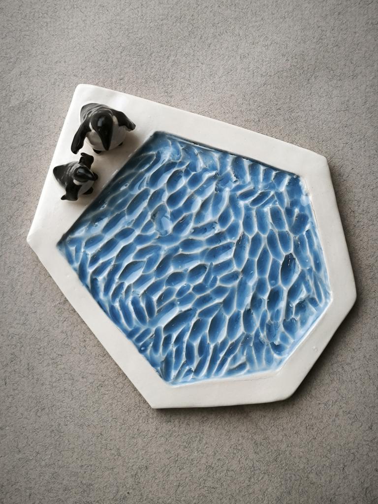 Тарелка с пингвинами 3