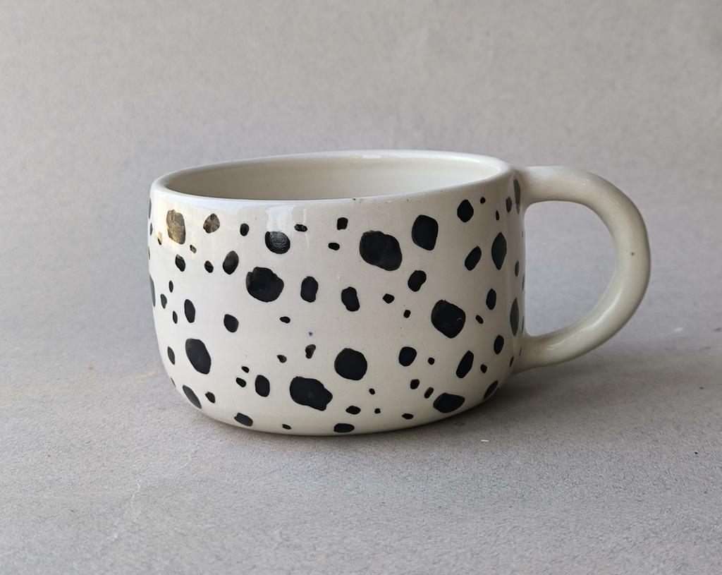 Кружка с тюленем в крапинку