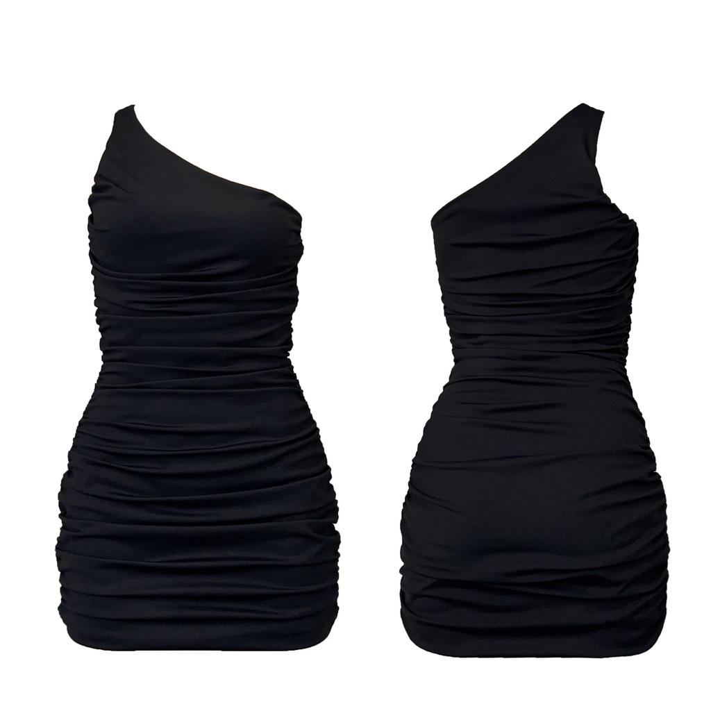 маленькое черное платье драпировка crasta краста