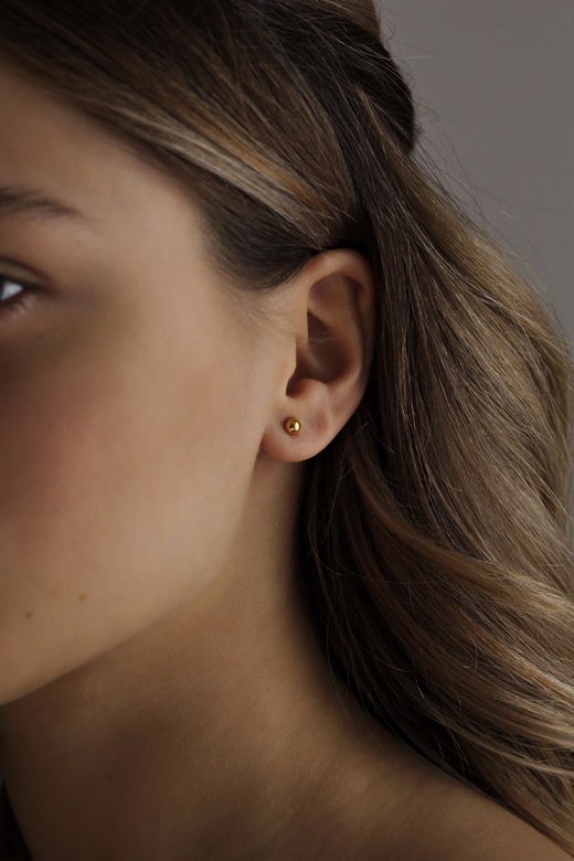 Пусет Hemisphere Gold