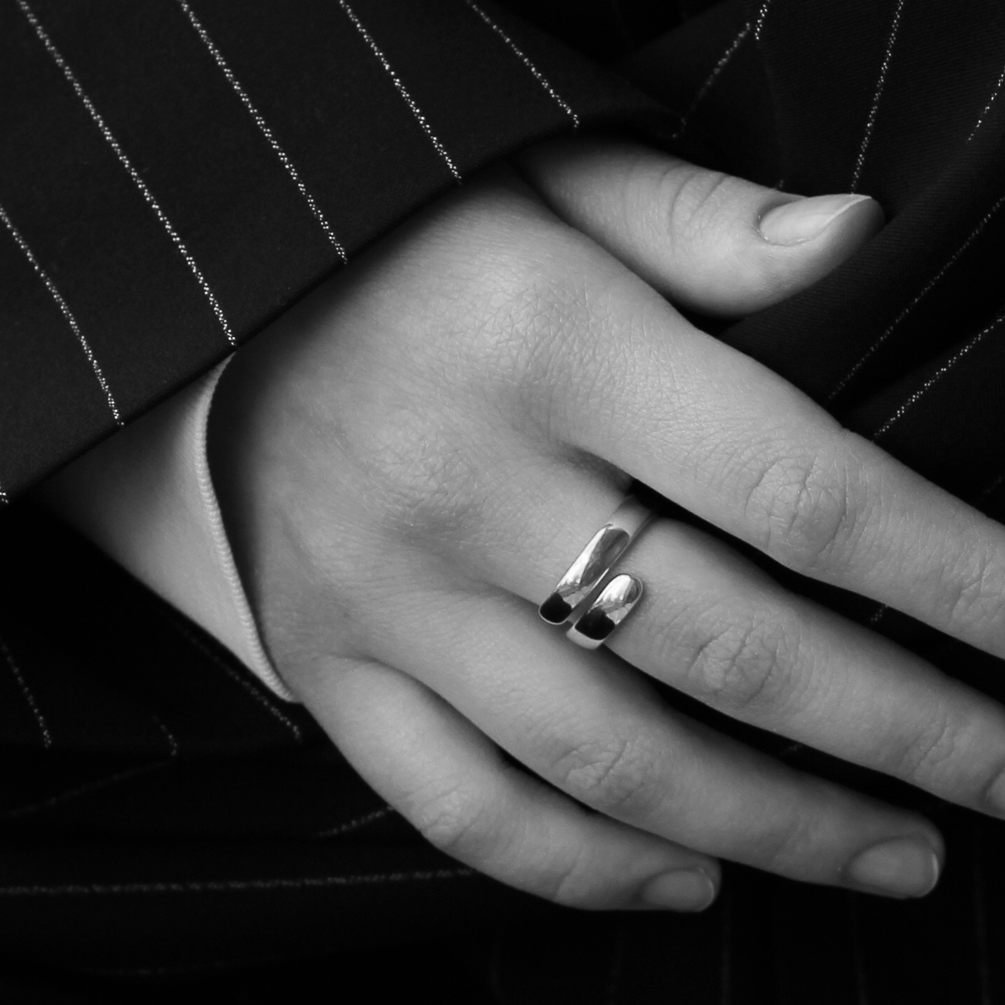 Кольцо Open Ring (glossy / глянцевое)