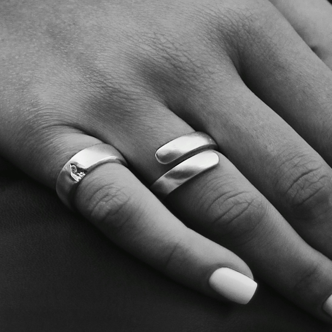 Кольцо Open Ring (matt / матовое)