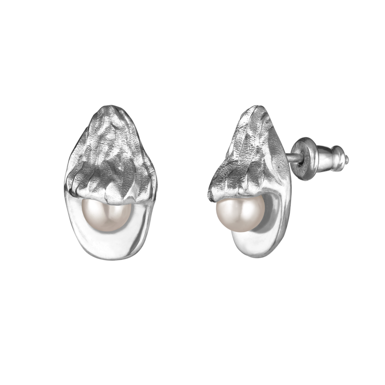 Серьги Pearl Soul White