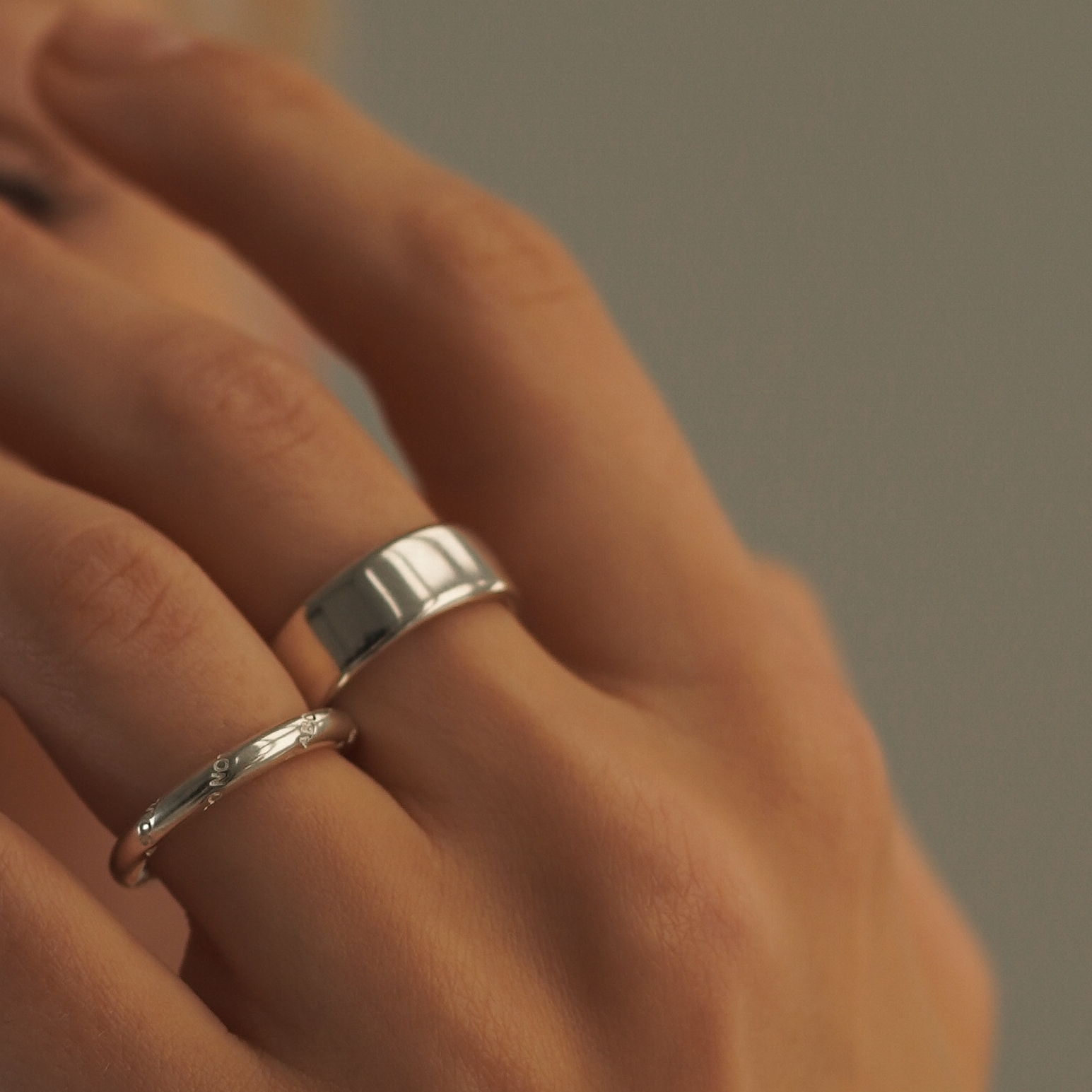 Кольцо Just Ring с индивидуальной надписью