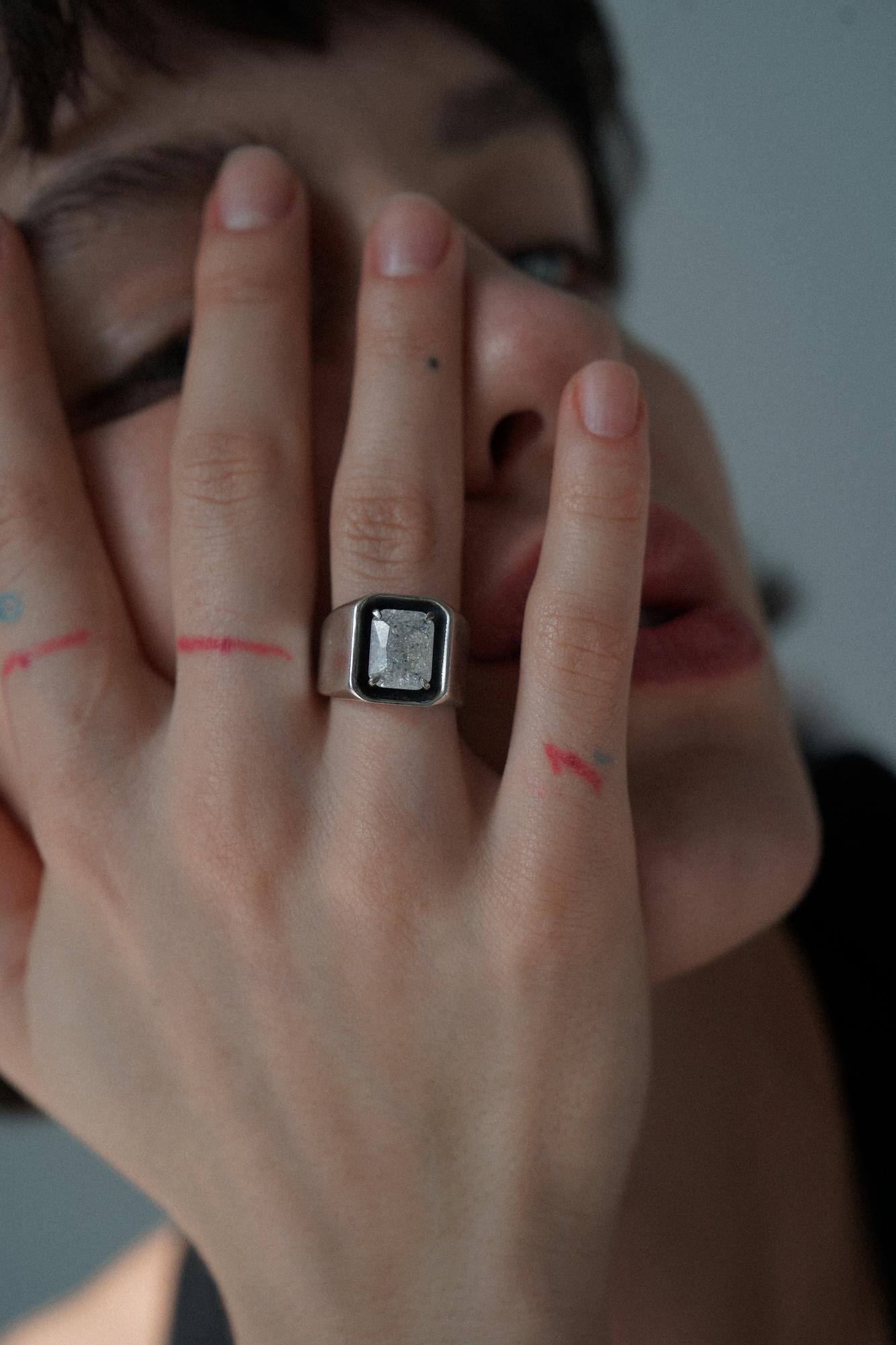 Кольцо Dark Ice