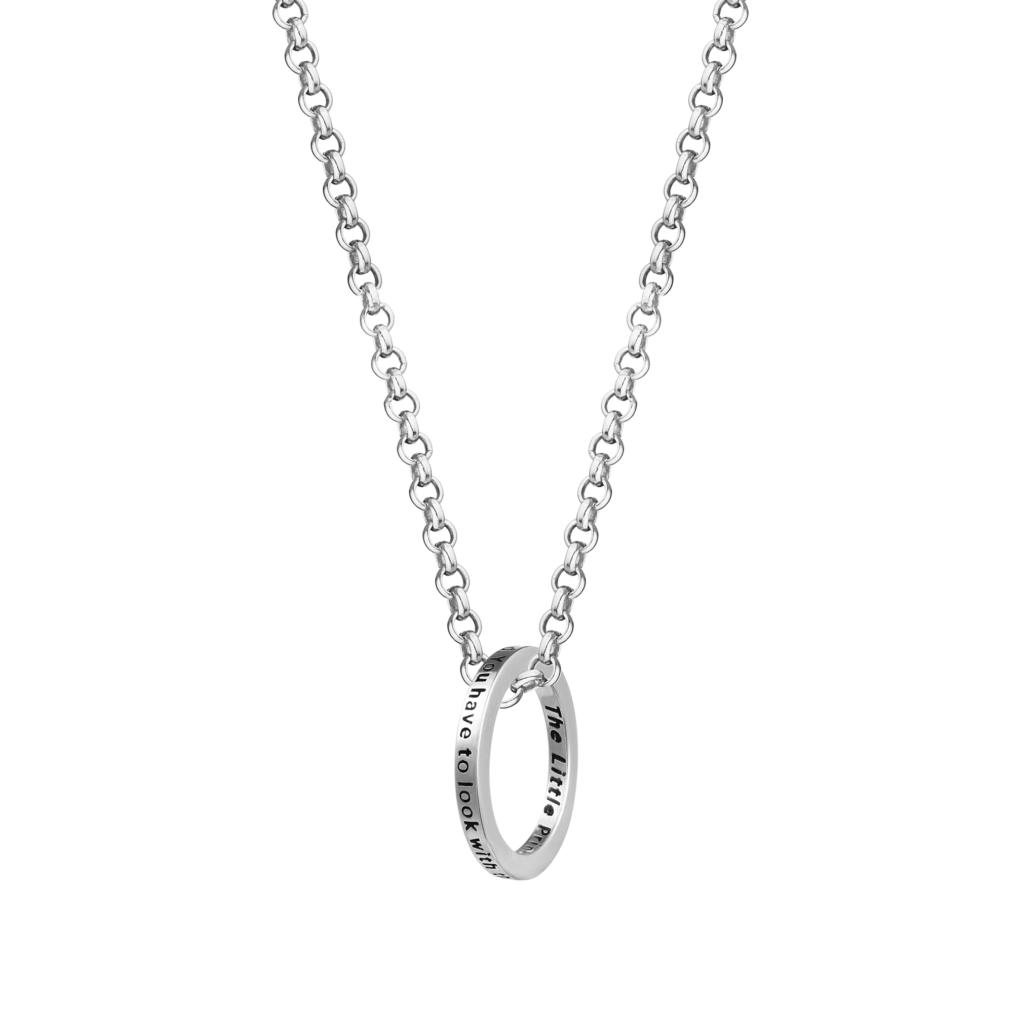 Quote Pendant The Little Prince