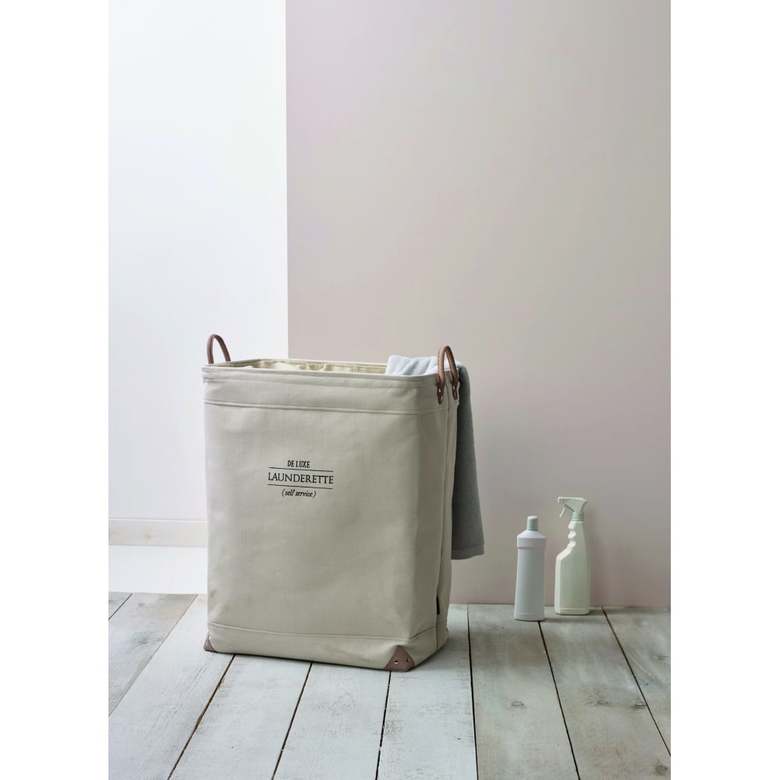 Корзина LUBIN  для белья, бежевая