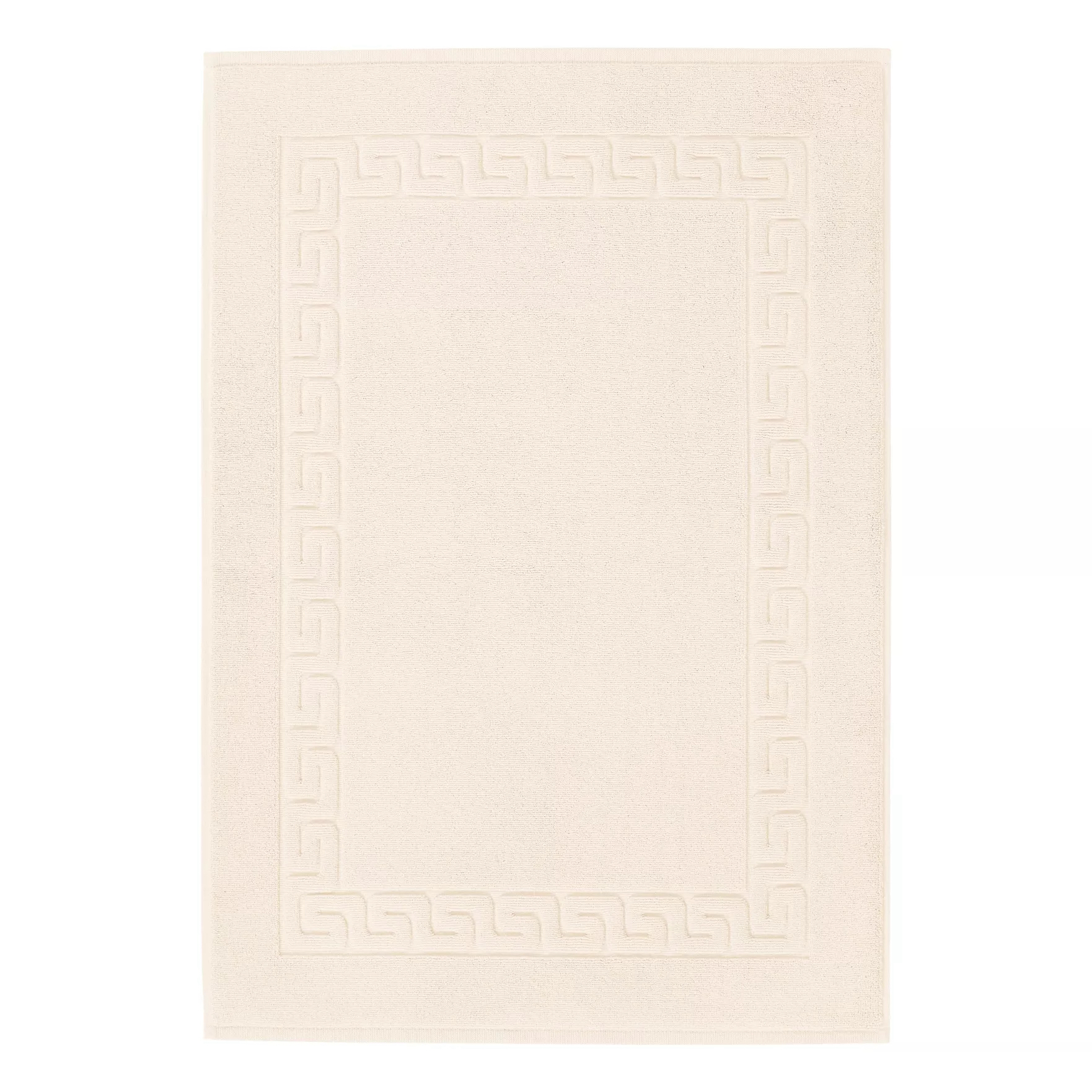 Kоврик Weseta Dreamflor Switzerland с меандровой каймой, цвет: elfenbein (слоновая кость)