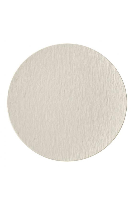 Тарелка для пиццы 32 см Villeroy & Boch Manufacture Rock White Matt