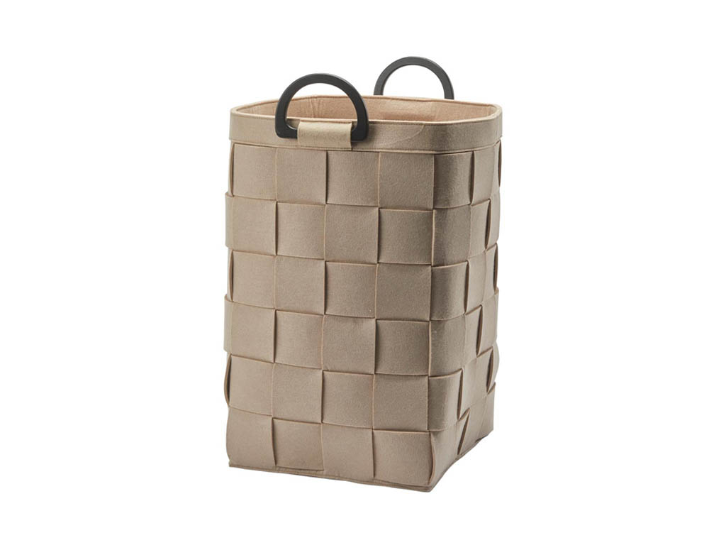 Корзина плетеная для белья большая AQUANOVA DIX 34x34x57,5 cm