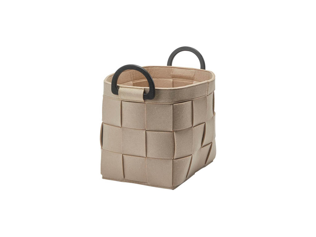 Корзина плетеная для белья средняя AQUANOVA DIX 34x25,5x32 cm