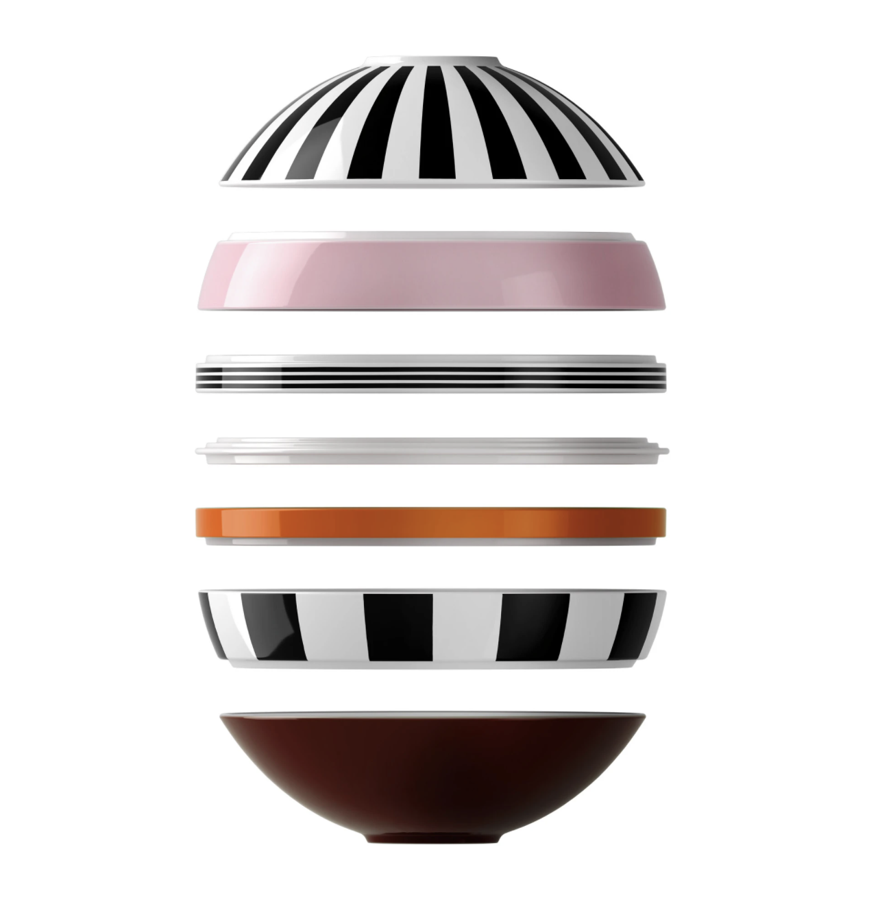 Набор посуды на 2 персоны La Boule Memphis Iconic, 7 предметов