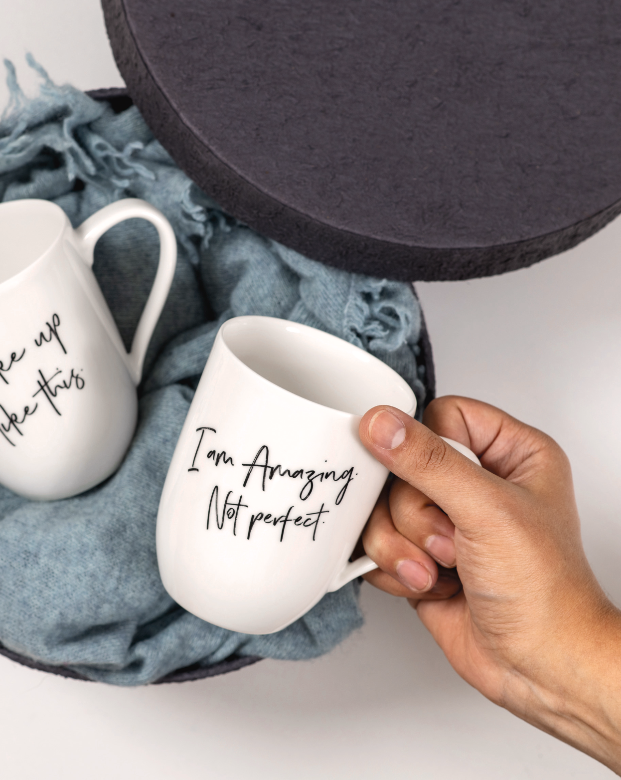 Кружка "Amazing. Not Perfect" 340ml Statement Mug