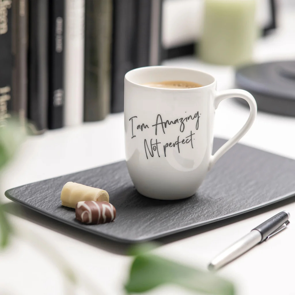 Кружка "Amazing. Not Perfect" 340ml Statement Mug