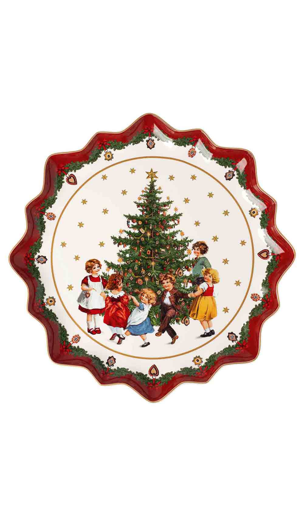 Блюдо для торта 39см "Дети танцуют"Toys Fantasy