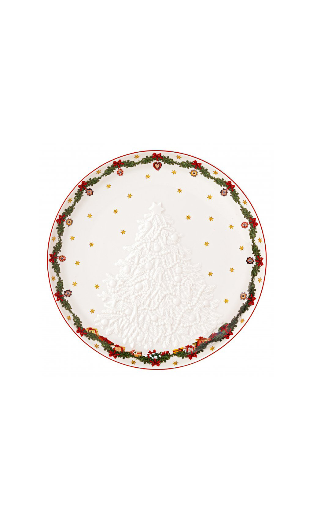 Чаша с рельефом 25см "Ель" Toys Fantasy