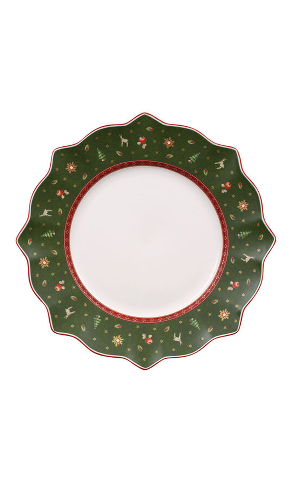 Тарелка 27 см зеленая Toy's Delight