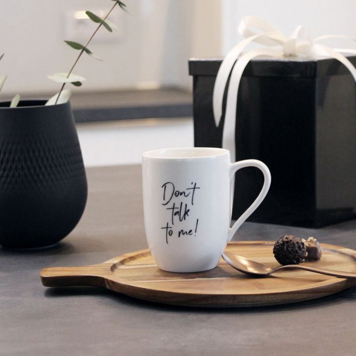 Кружка "Don't talk to me" 340ml Statement Mug