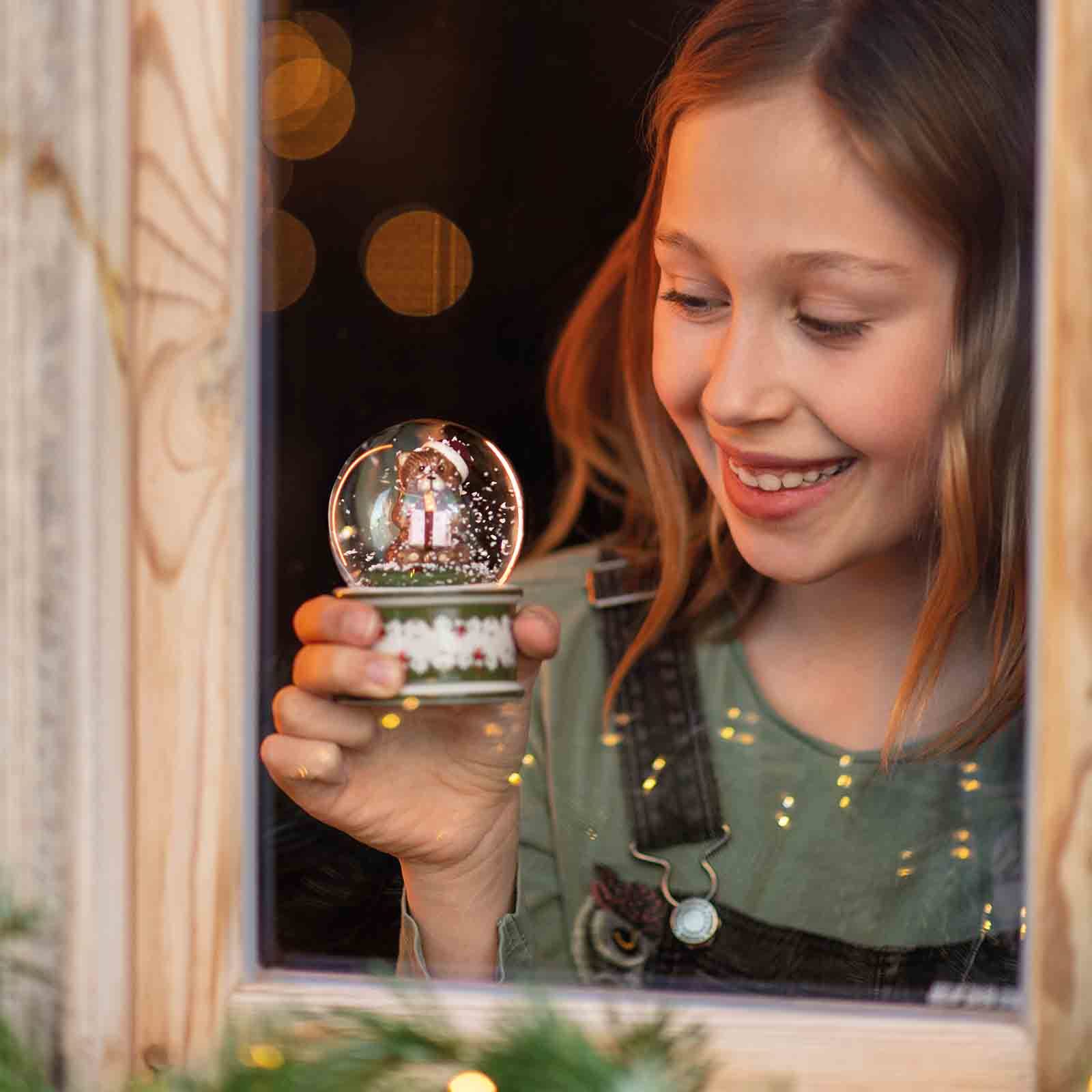 Снежный шар малый "Медведь" Christmas Toys Villeroy&Boch