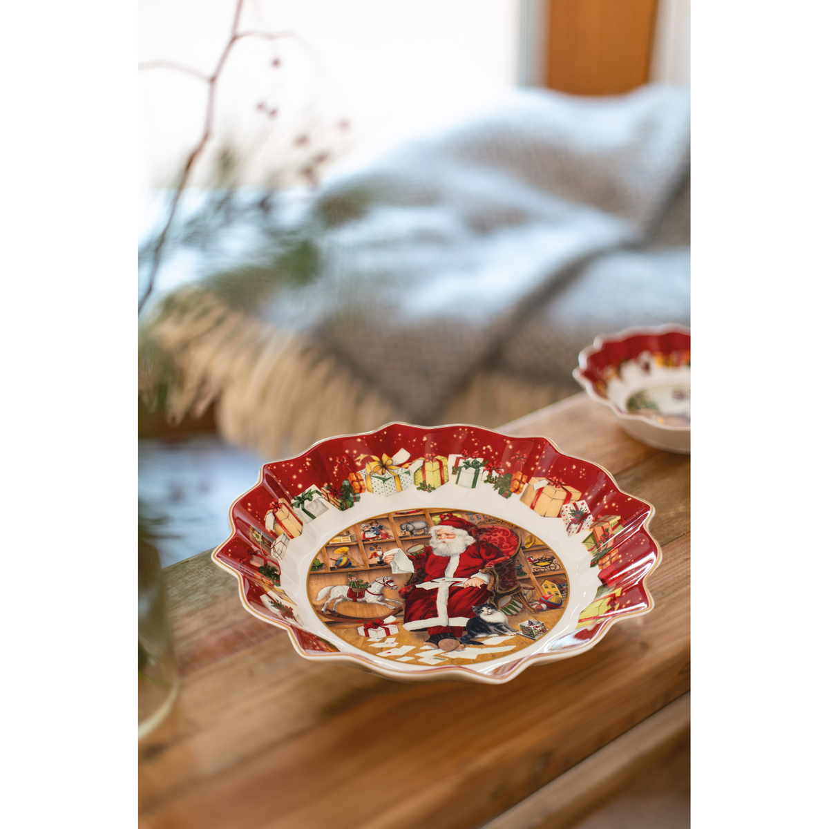 Блюдо 25см "Санта читает список желаний" Toys Fantasy Villeroy&Boch