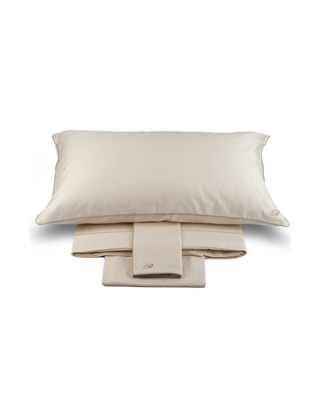 Постельное белье двуспальное BLUMARINE Profilo Blu BEIGE (seta)