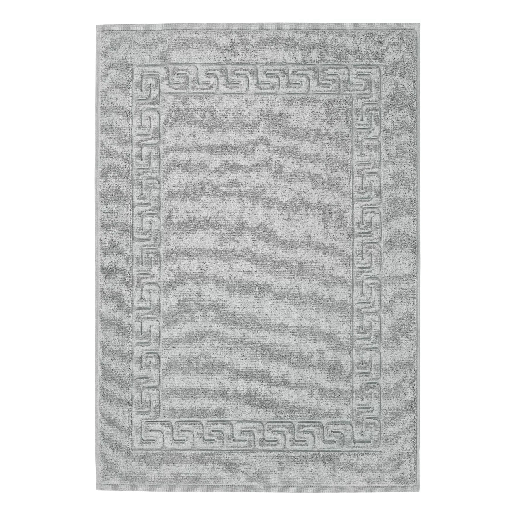 Коврик Weseta Dreamflor Switzerland с меандровой каймой, цвет: graphite (графитовый)