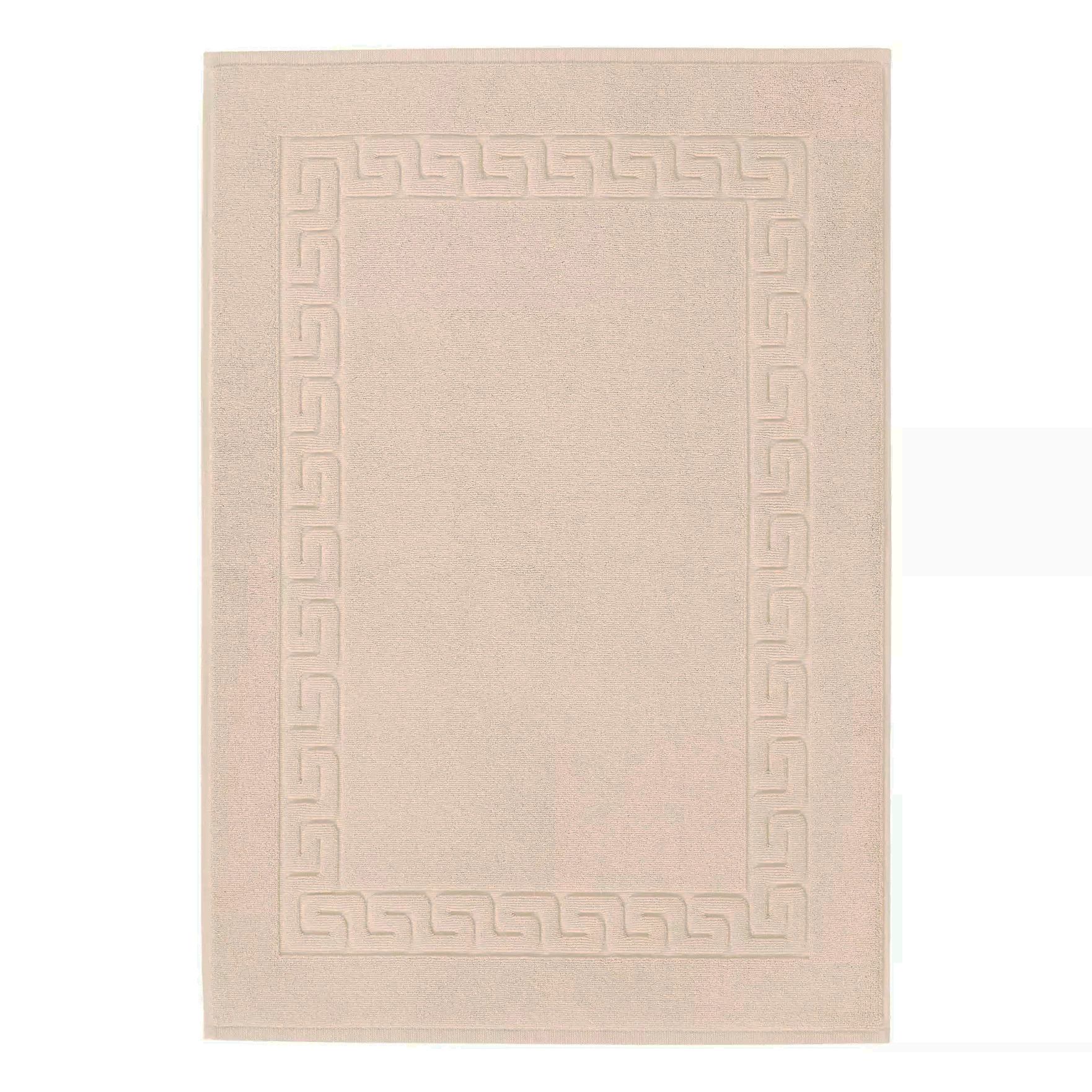 Коврик Weseta Dreamflor Switzerland с меандровой каймой, цвет: cashmere (кашемировый)