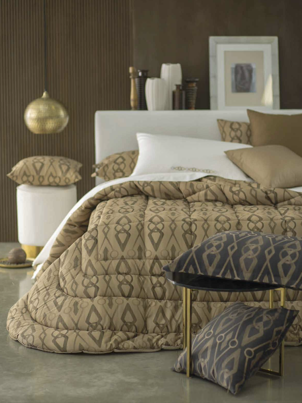 Постельное белье двуспальное DONDI HOME Balmoral sand