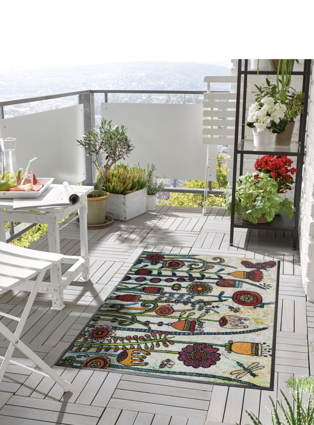 Коврик грязезащитный моющийся KleenTex Sonnentag 50*75см